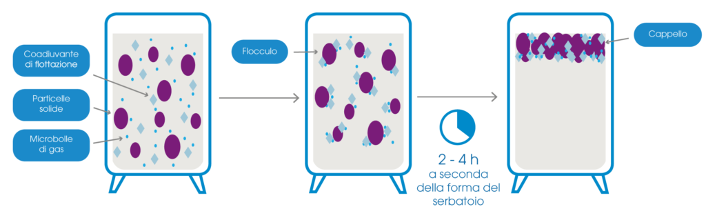 enologia flottazione vino flocculazione processo