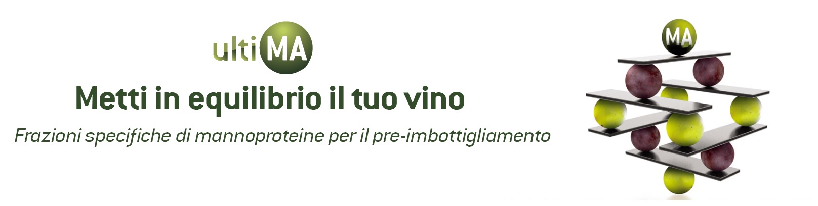 UltiMA mannoproteine per il pre-imbottigliamento